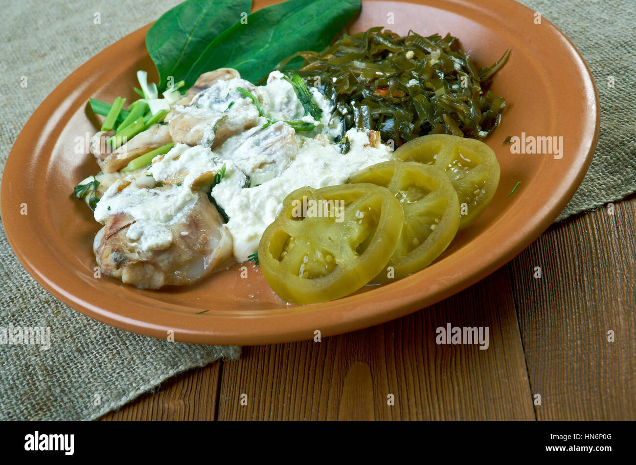 Cod Troat Checks and Throats of Cods - North Atlantic Seafood Stock Photo - Alamy
