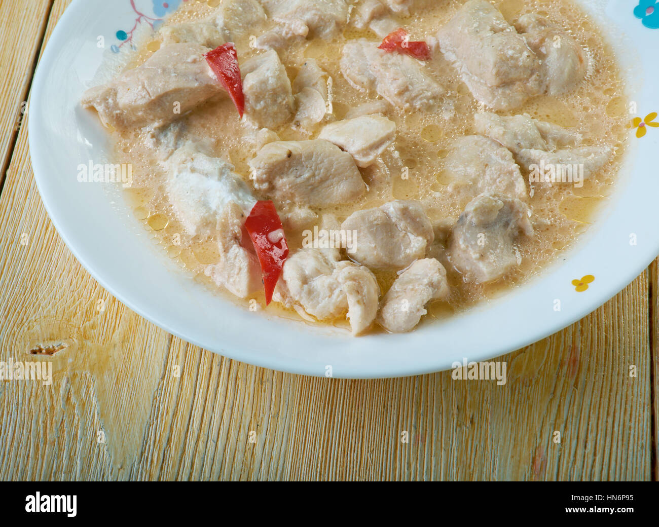 Chicken in Coconut Milk - Akoho sy Voanio very common dish in ...