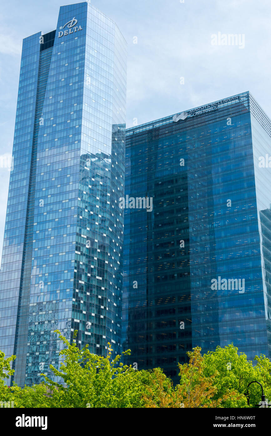 View on the downtown of Toronto City, Ontario province, Canada Stock ...