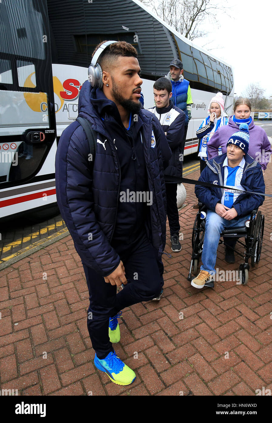 Elias Kachunga, Huddersfield Town Stock Photo Alamy