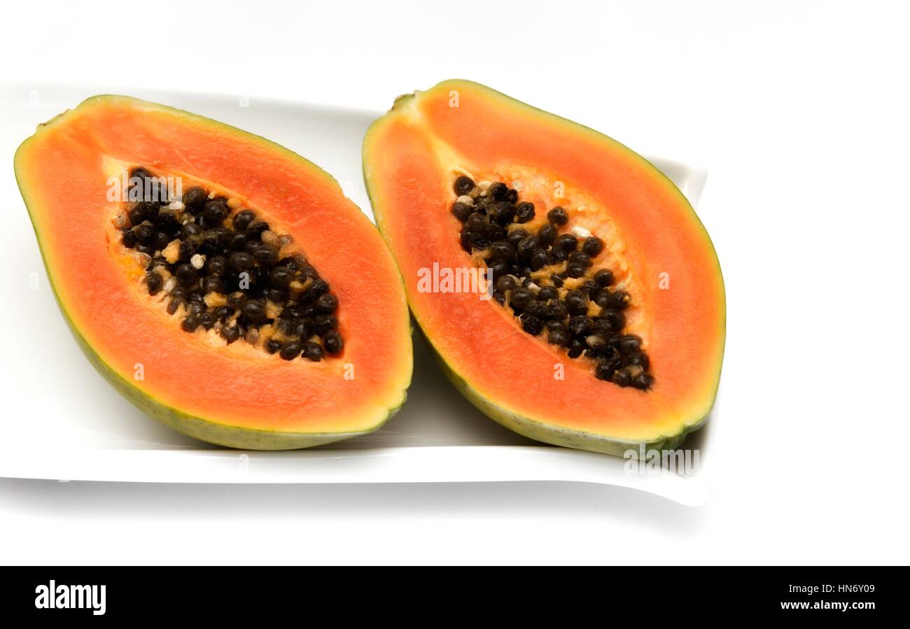 Papaya Fruit Open At Alfredo Russell Blog