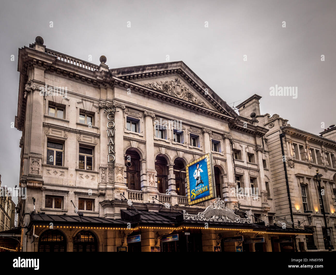 London noel coward theatre hi-res stock photography and images - Alamy