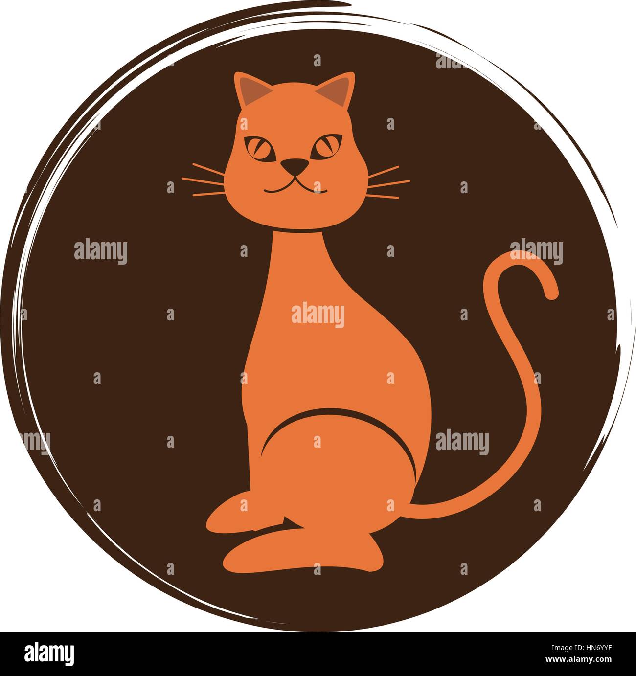 cute cat mascot icon vector illustration design Stock Vector Image ...