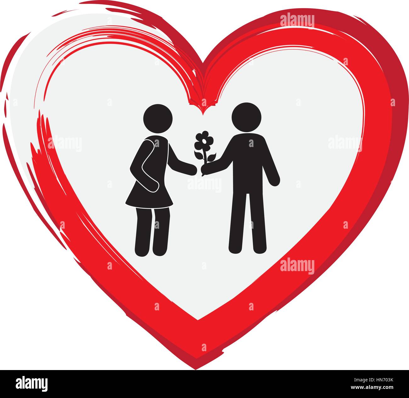 heart love card decoration vector illustration design Stock Vector ...