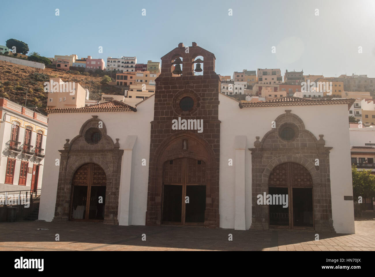 San Sebastian de La Gomera church, Canary Islands Stock Photo