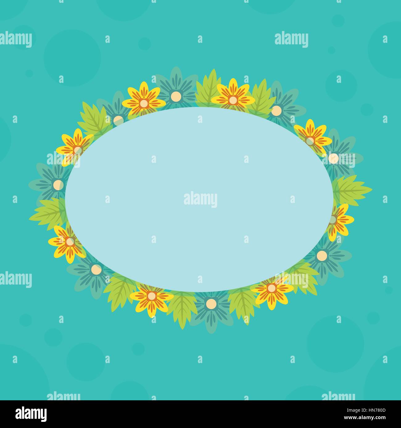 Collection of frame with spring flower Stock Vector Image & Art - Alamy
