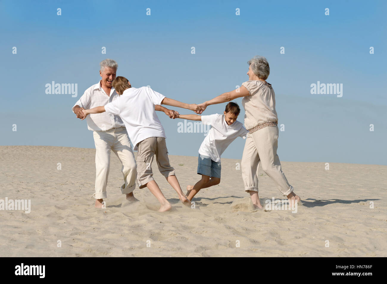 family having fun Stock Photo - Alamy