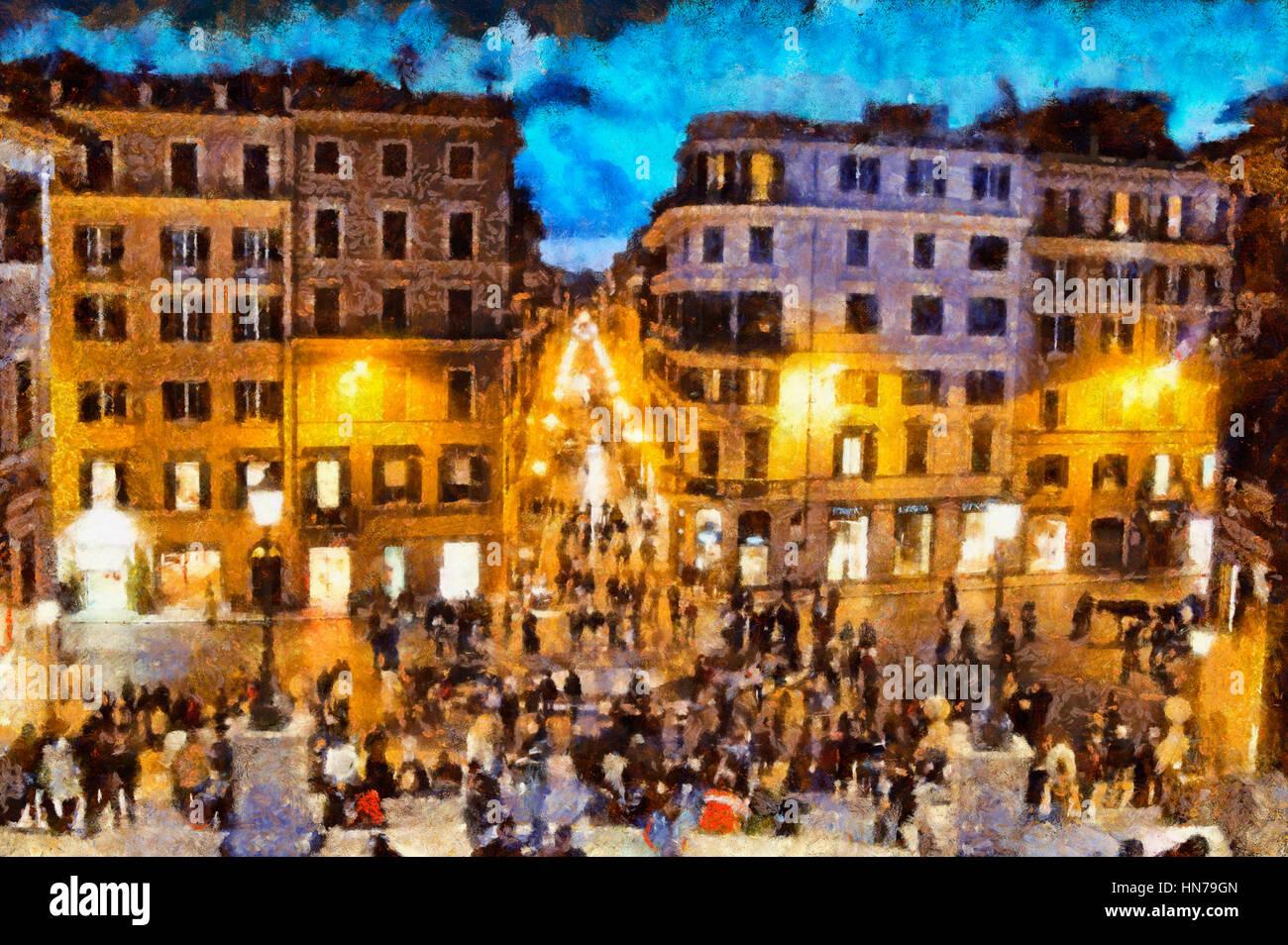 Spagna in rome hi-res stock photography and images - Alamy