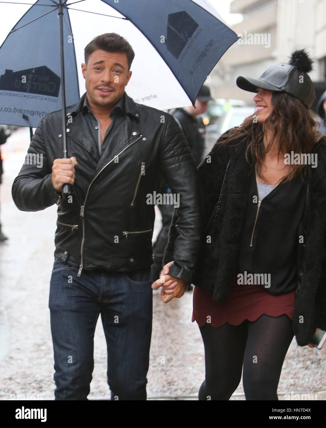 Duncan James outside ITV Studios Featuring Duncan James Where London