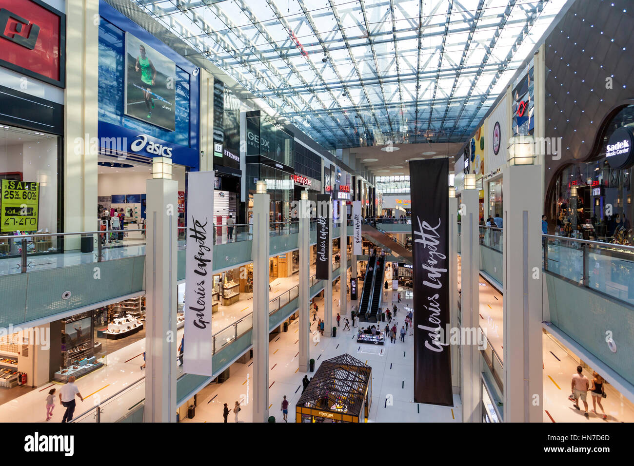 Louis vuitton shop mall emirates hi-res stock photography and images - Alamy