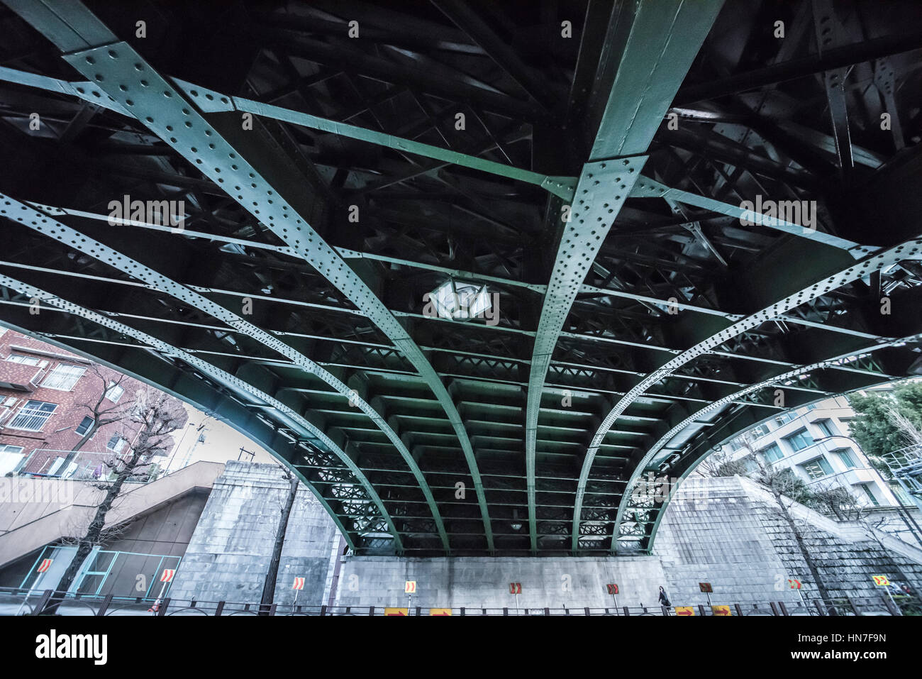 Chitose Bridge, Toshima-Ku, Tokyo, Japan Stock Photo