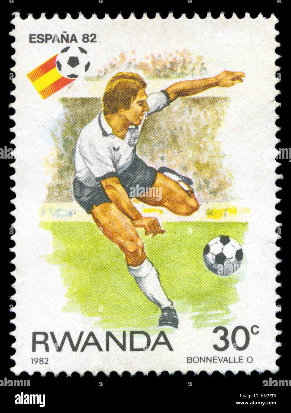 Football World Cup 1982 in Spain. Preliminary round: Algeria