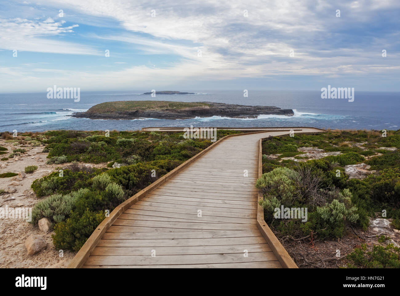Cape du Couedic boardwalk. Flinders Chase National Park, Kangaroo ...
