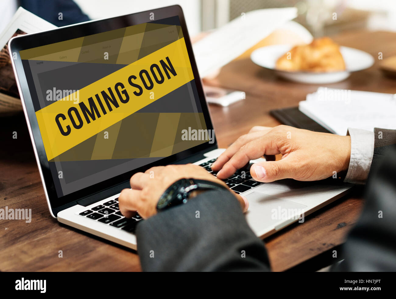 site Under Construction Error Concept Stock Photo Alamy