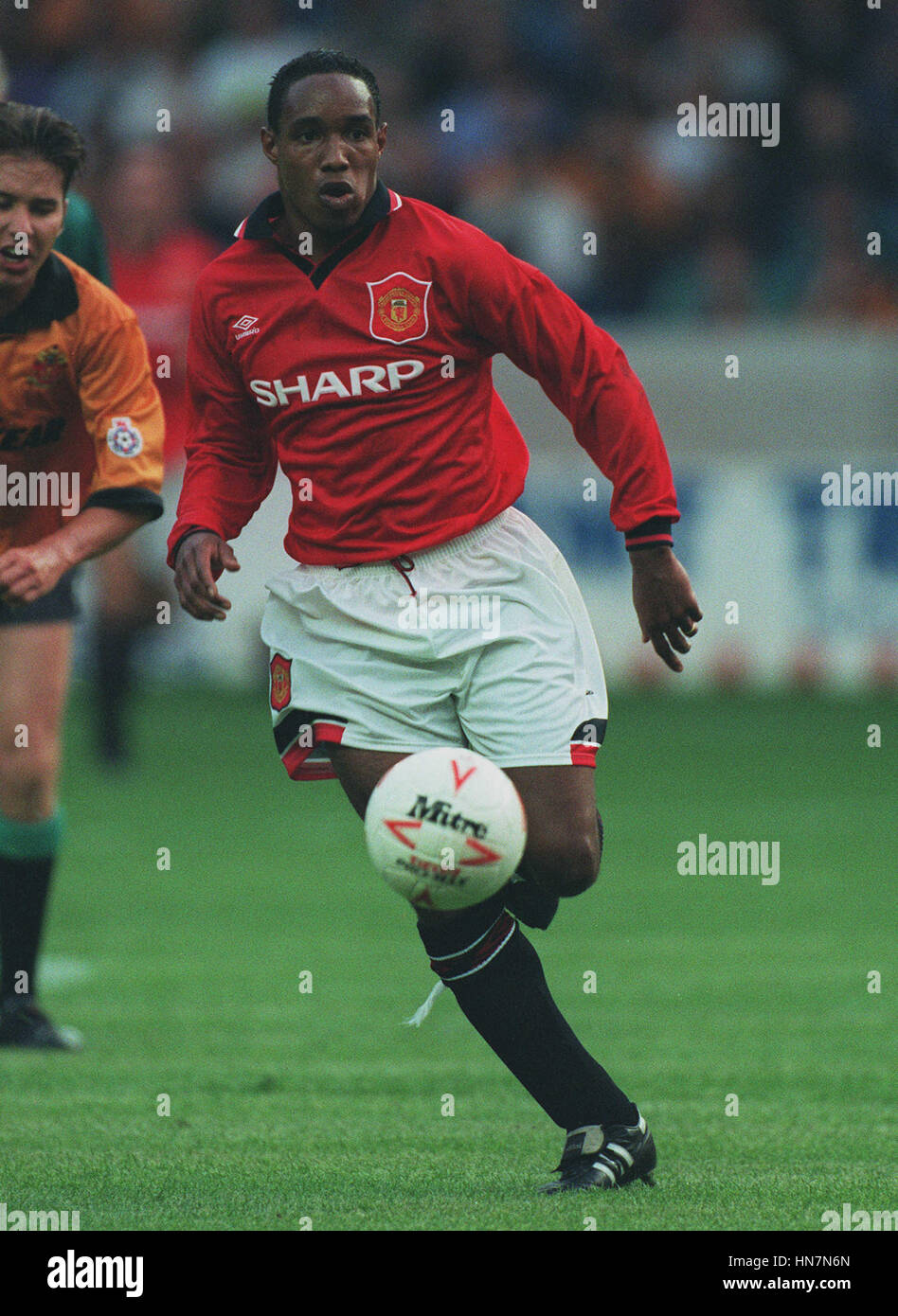 PAUL INCE MANCHESTER UNITED FC 04 August 1994 Stock Photo Alamy