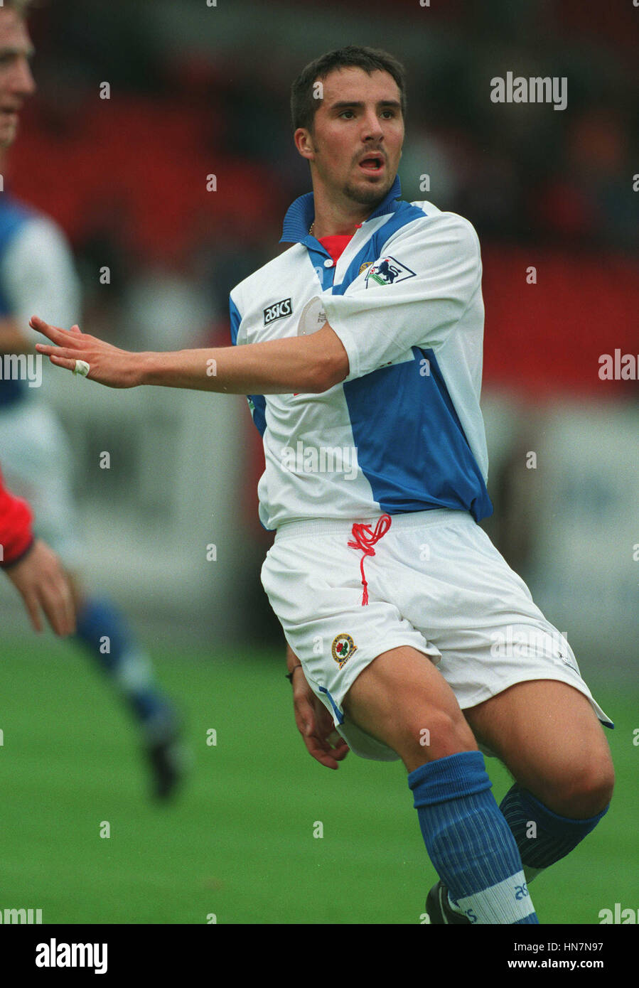 IAN PEARCE BLACKBURN ROVERS FC 08 August 1994 Stock Photo - Alamy