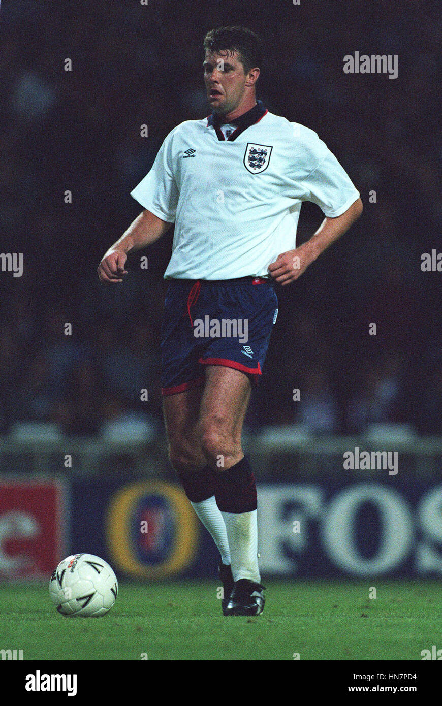 GARY PALLISTER ENGLAND & MANCHESTER UNITED FC 08 September 1994 Stock