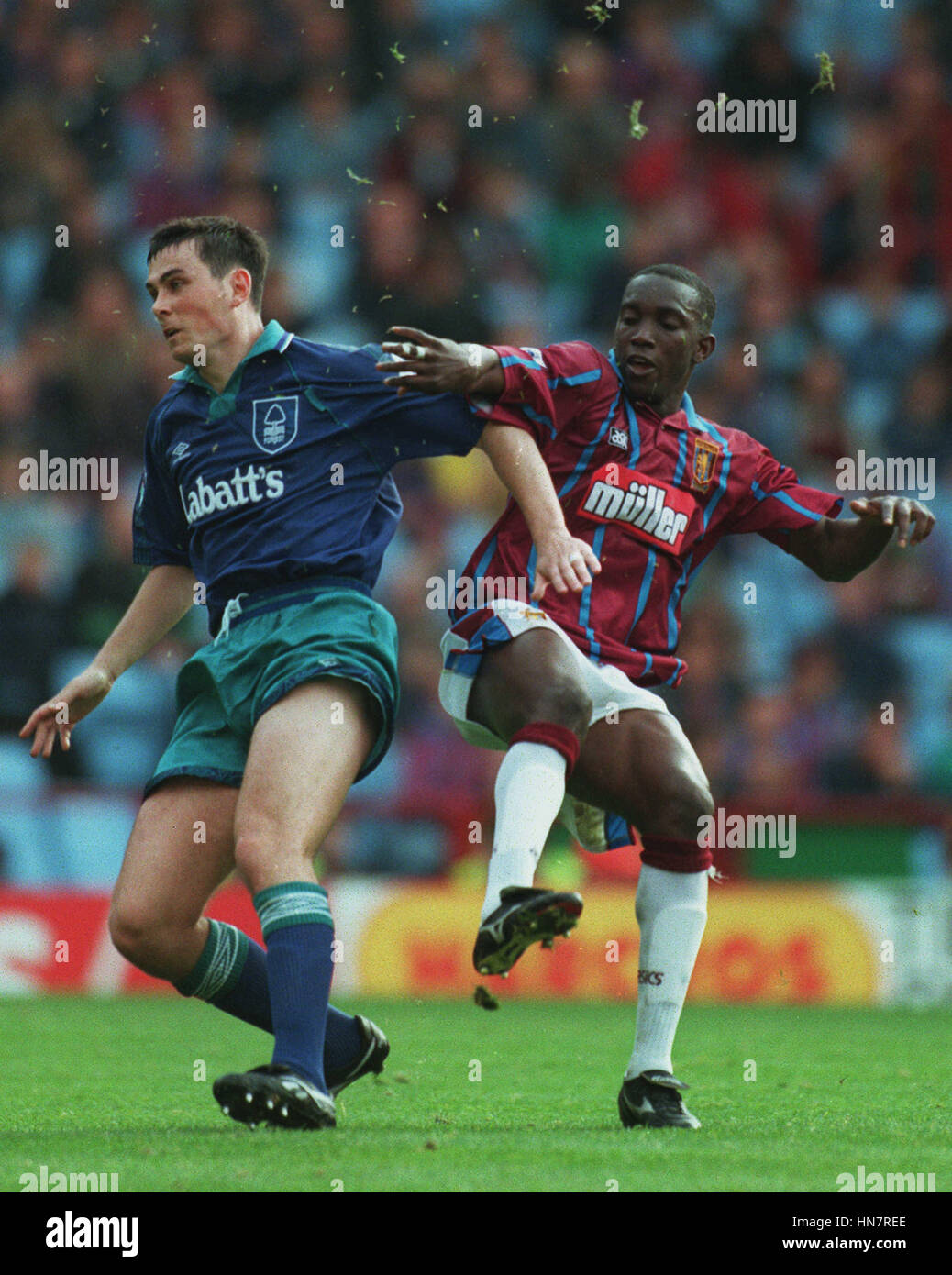 Aston villa v forest hires stock