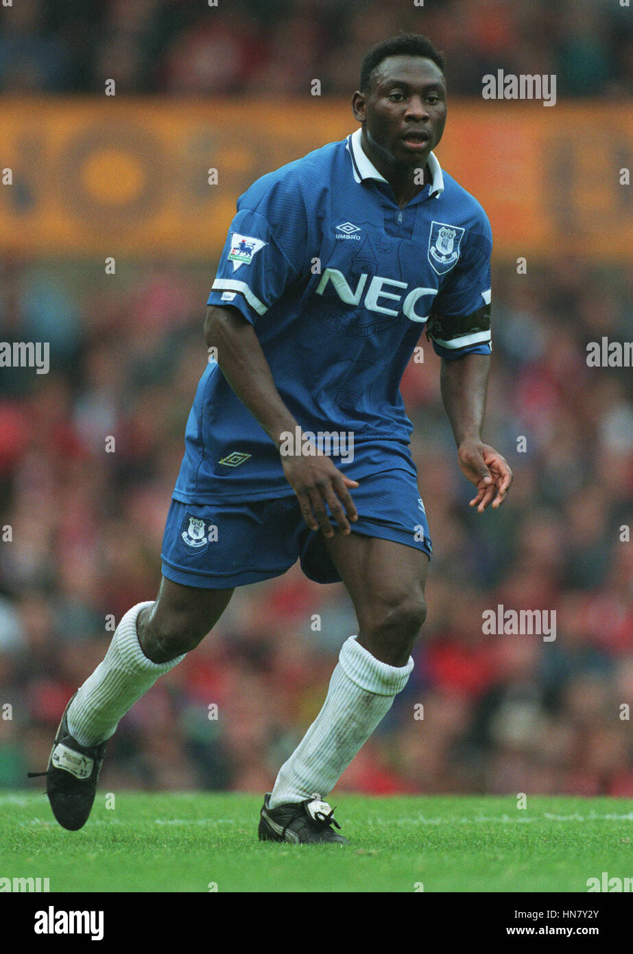 DANIEL AMOKACHI EVERTON FC 03 October 1994 Stock Photo