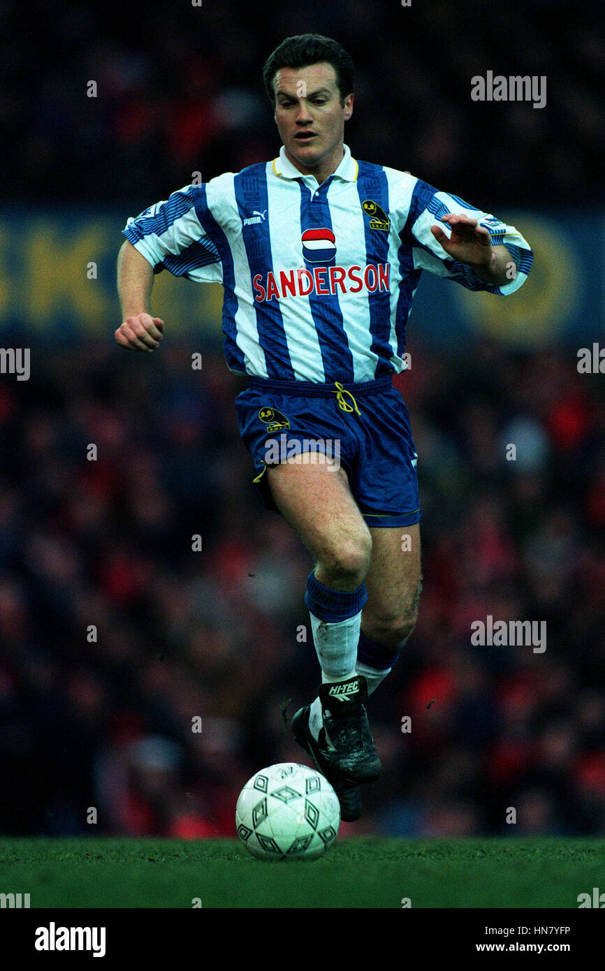 ANDY SINTON SHEFFIELD WEDNESDAY FC 14 February 1994 Stock Photo Alamy