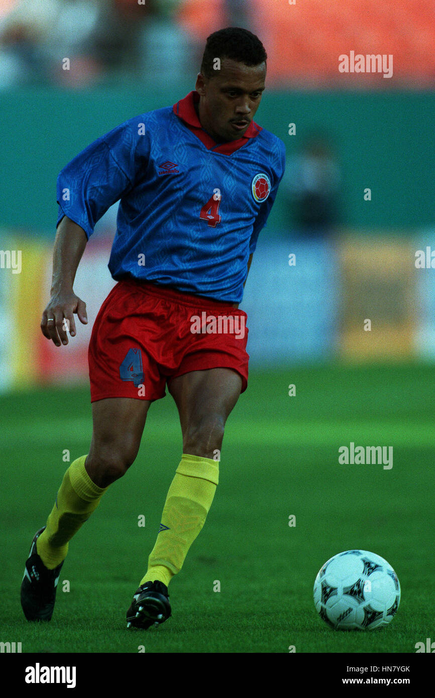 LUIS FERNANDO HERRERA COLOMBIA & ATLETICO NACIONAL 22 February 1994 Stock Photo