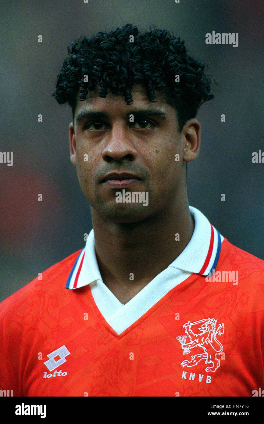 FRANK RIJKAARD HOLLAND & AC MILAN 27 April 1994 Stock ...