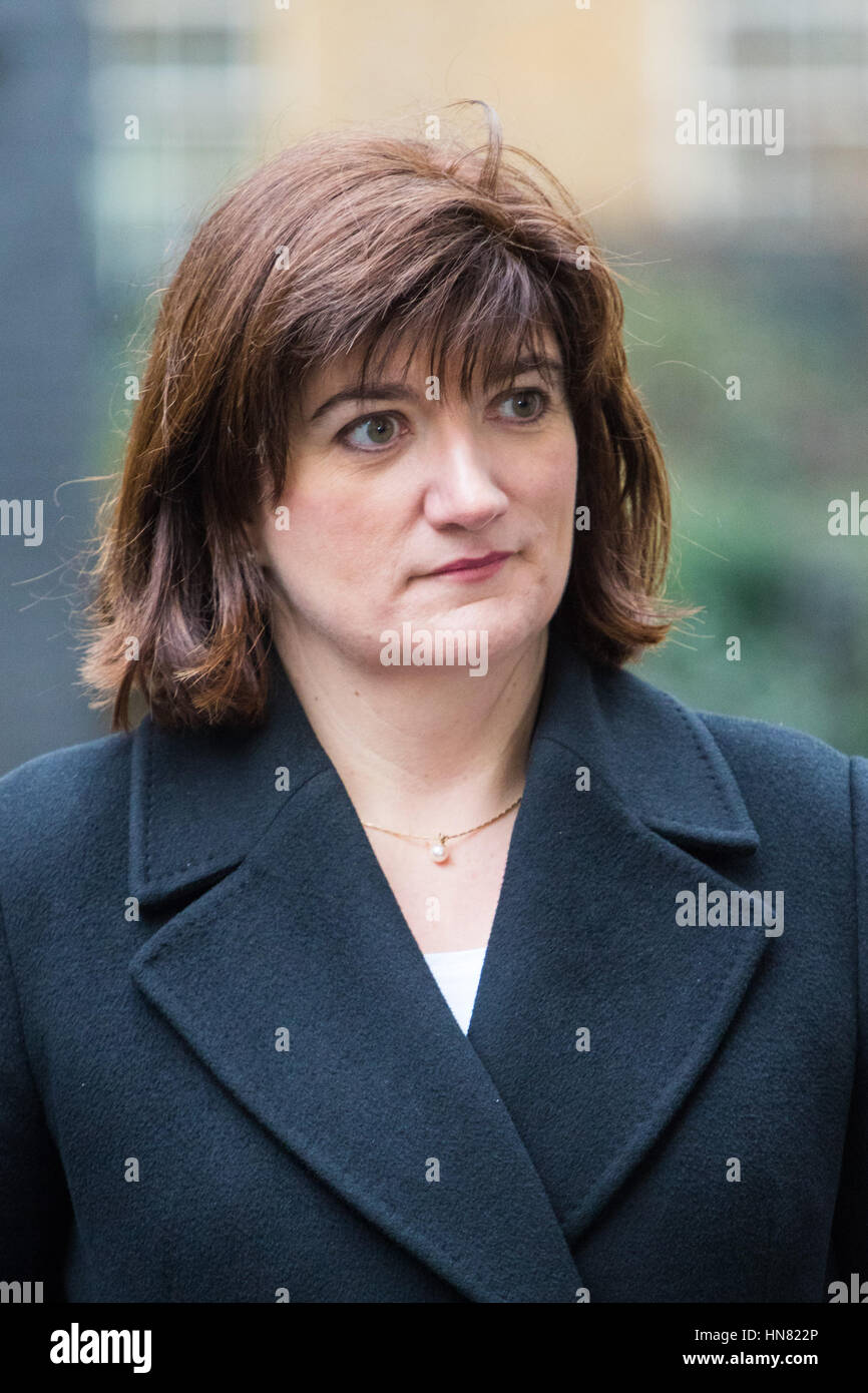London, UK. 09th Feb, 2017. Former Education Secretary Nicky Morgan and Keith Vaz MP deliver a 130,000-strong petition to save the Glenfield Children's Heart Centre in the East Midlands from closure. Credit: Paul Davey/Alamy Live News Stock Photo