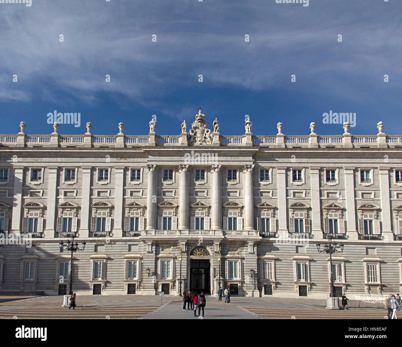 Was the palace-fortress of the Bourbons, built in the eighteenth century Stock Photo