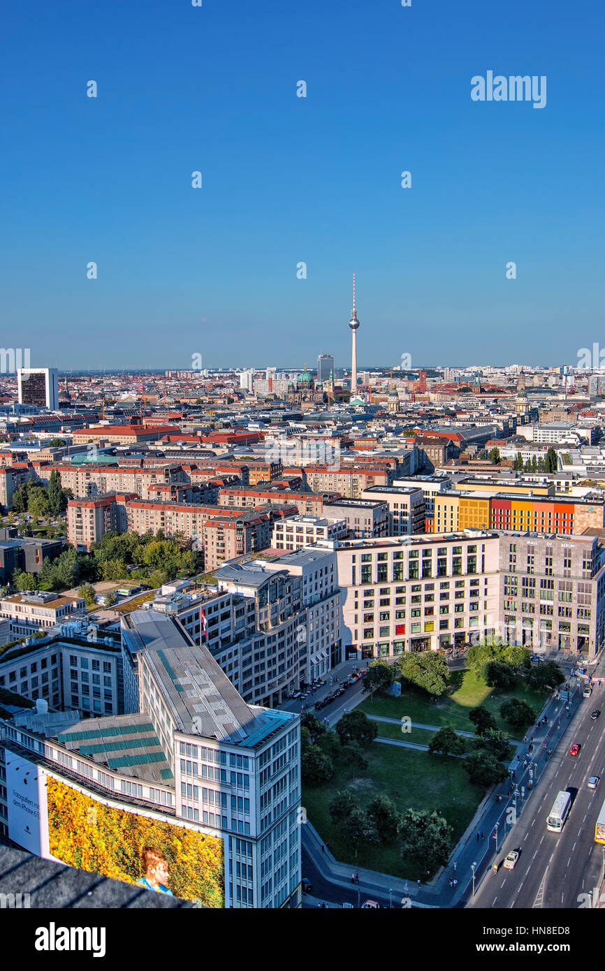 Berlin overview hi-res stock photography and images - Alamy