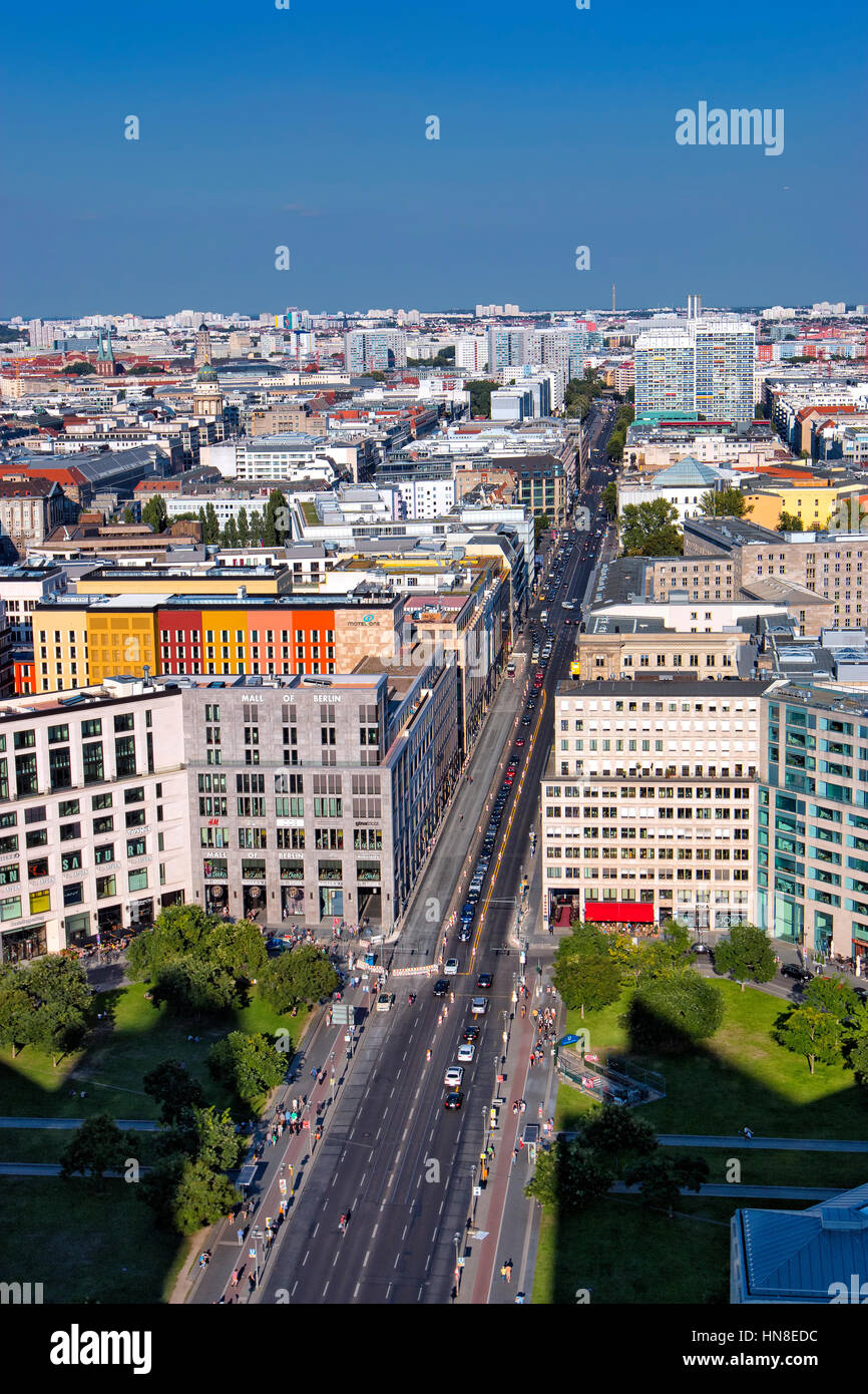Berlin skyline Stock Photo