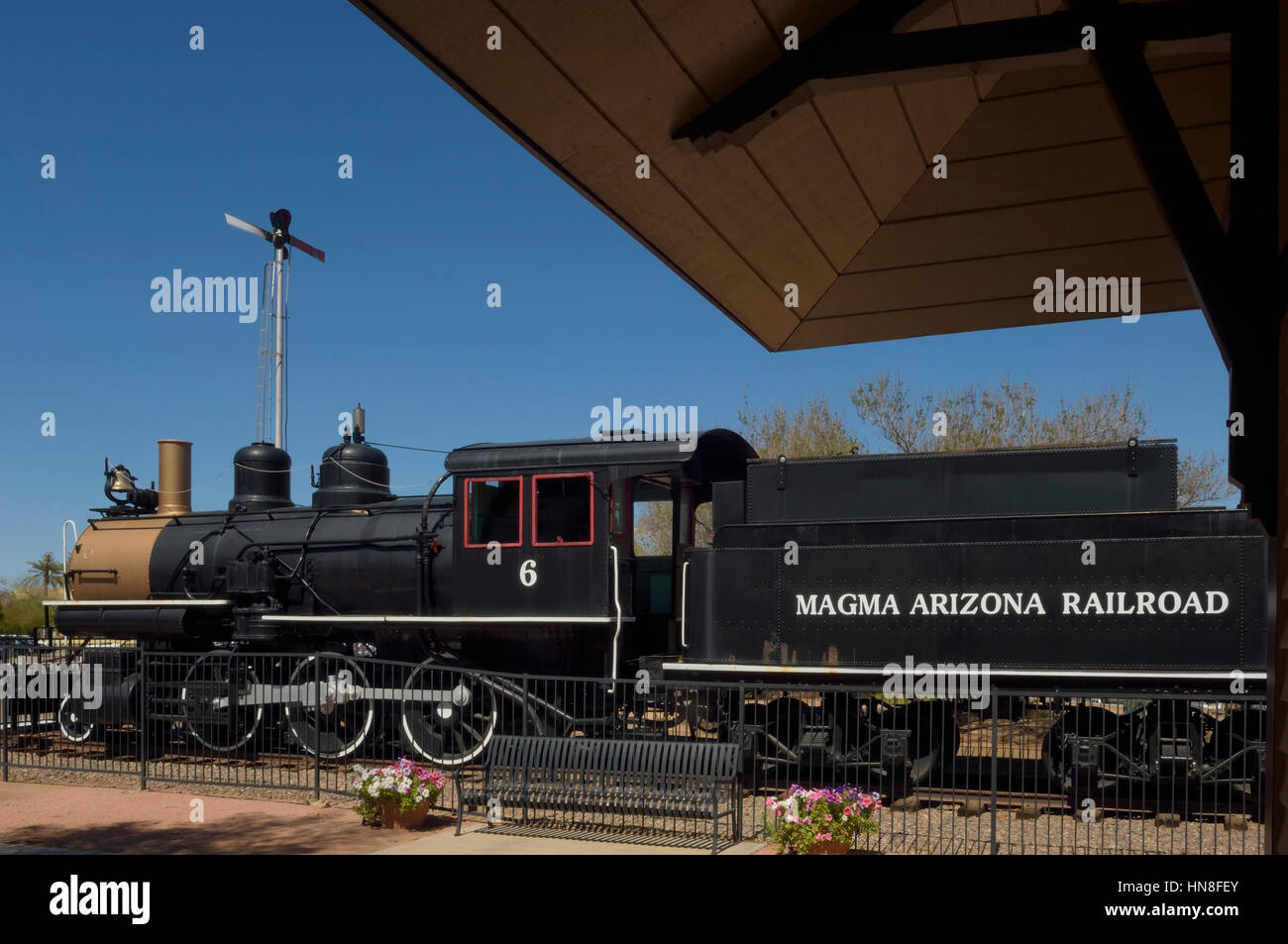 McCormick Stillman Railroad Park. Scottsdale. Arizona. USA Stock Photo