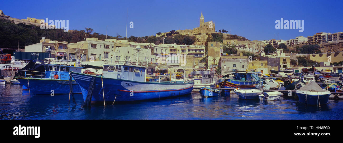 Mġarr harbour. Gozo. Malta. Stock Photo