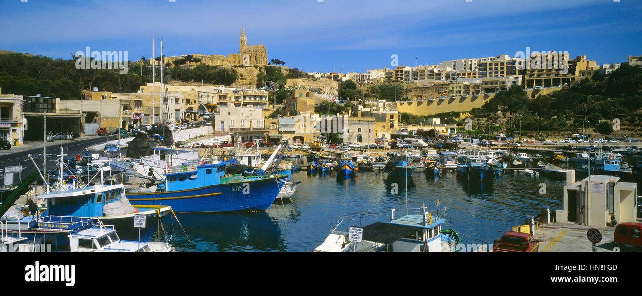 Mġarr harbour. Gozo. Malta. Stock Photo