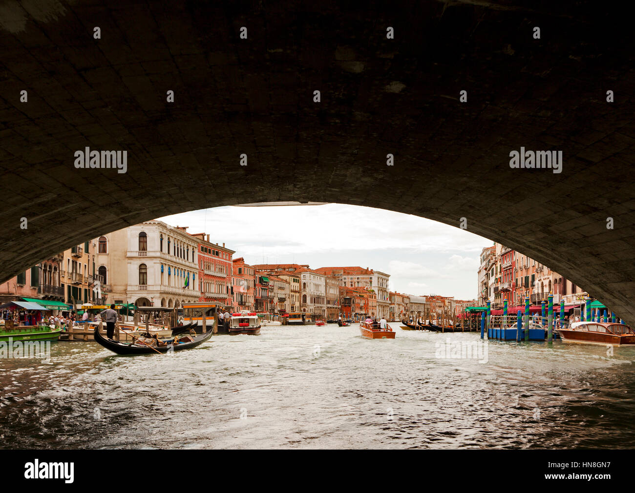 Venice river from bridge hi-res stock photography and images - Alamy