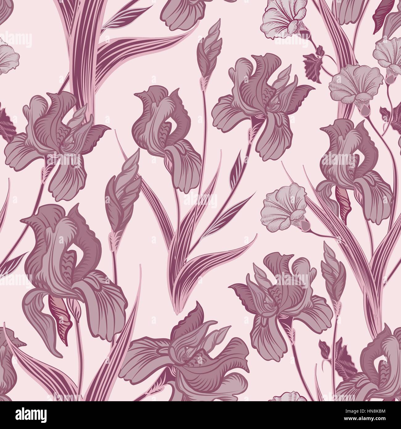 Floral seamless background Flower pattern Stock Vector Image & Art - Alamy