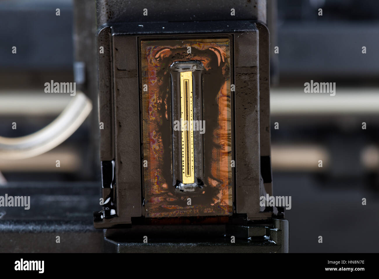 closeup nozzle plate of ink cartridge Stock Photo Alamy