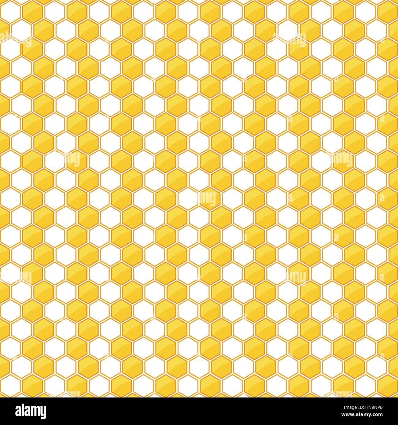 Yellow and White Honeycomb background Stock Vector Image & Art - Alamy