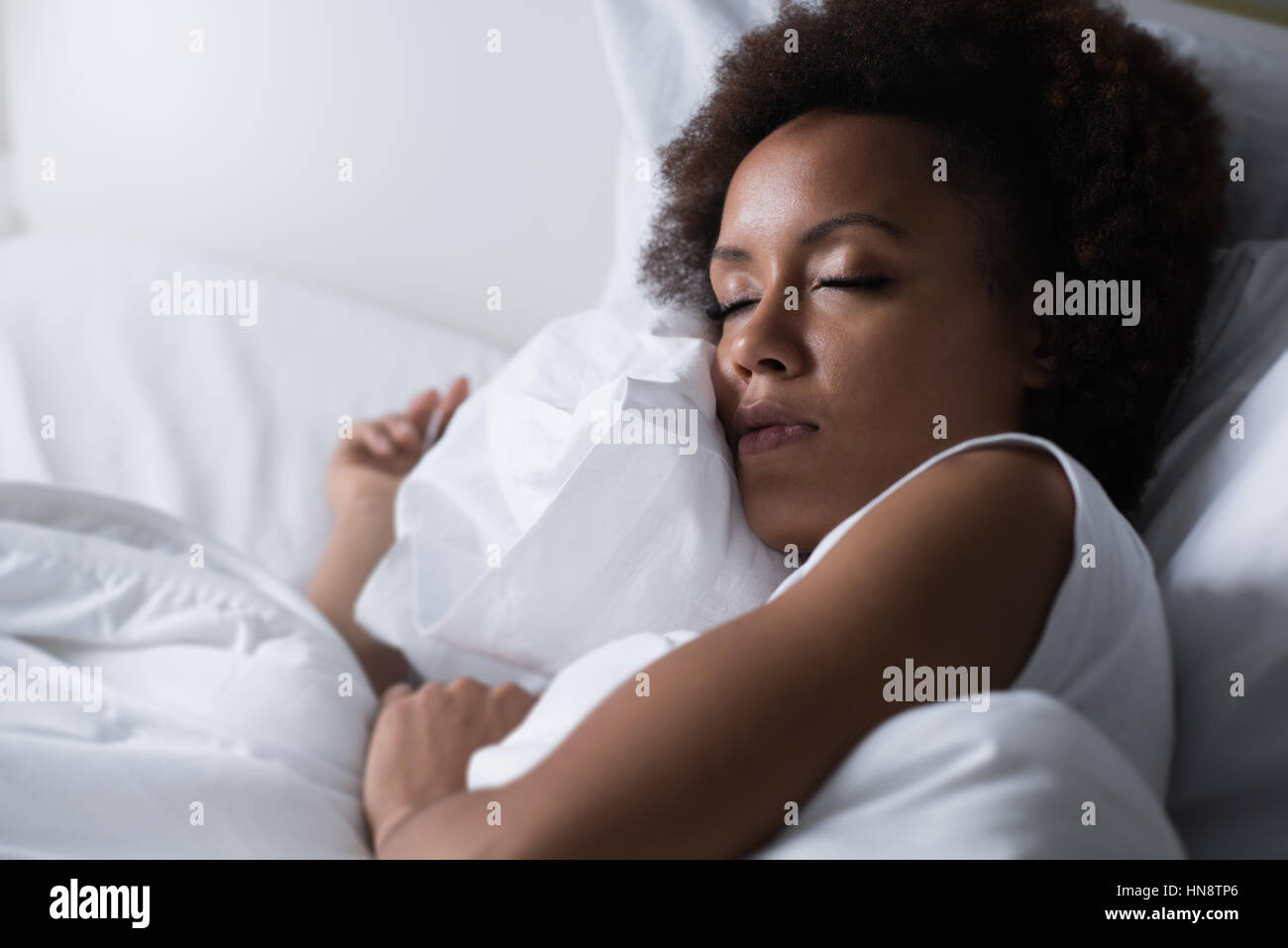 Bedroom sleeping woman hires stock photography and images Alamy