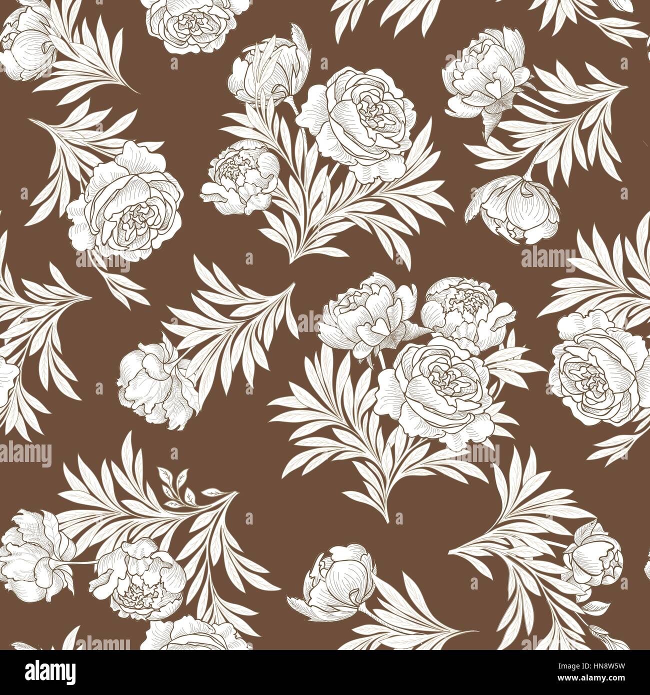 Floral seamless background. Flower pattern Stock Vector Image & Art - Alamy