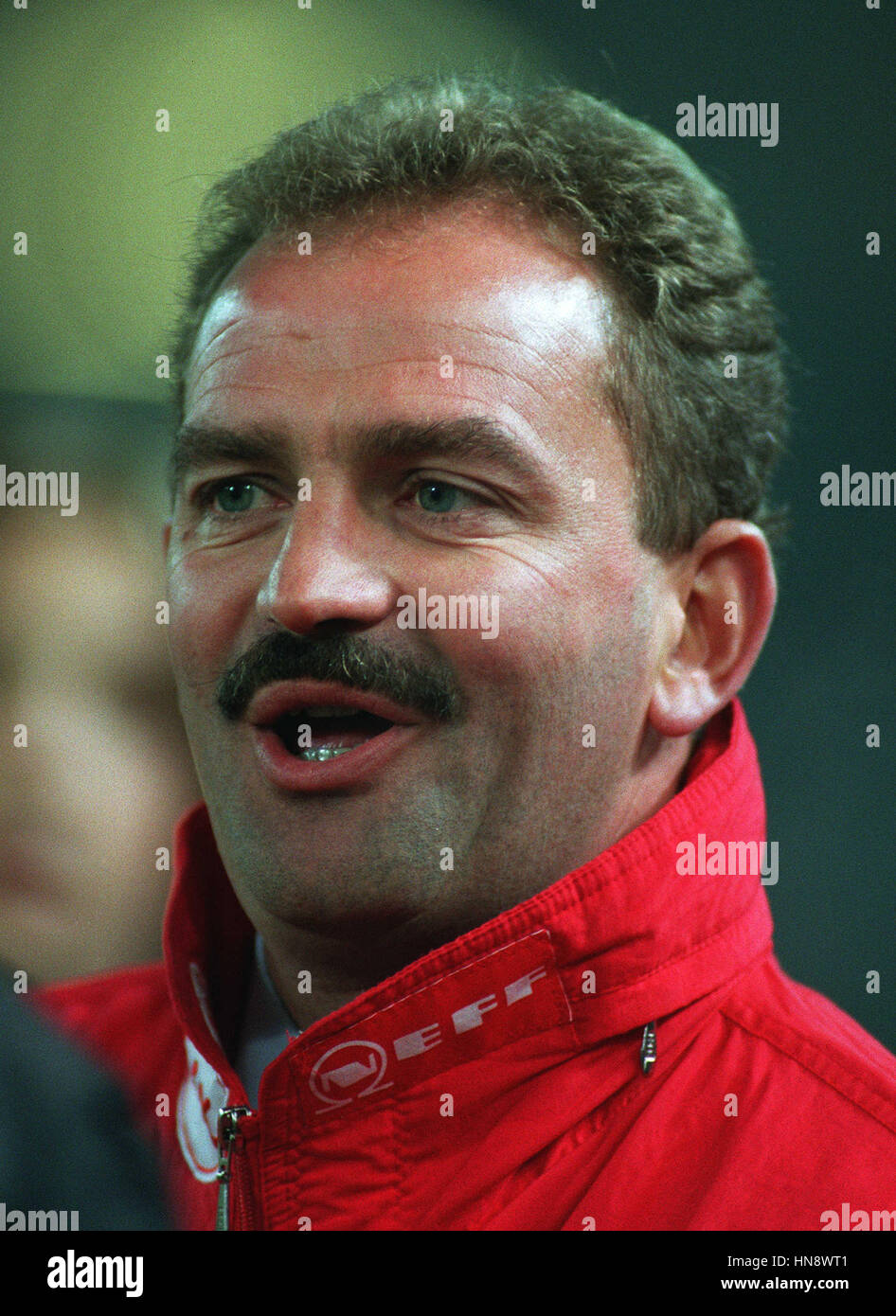 HERBERT PROHASKA AUSTRIAN FOOTBALL MANAGER 27 October 1994 Stock Photo