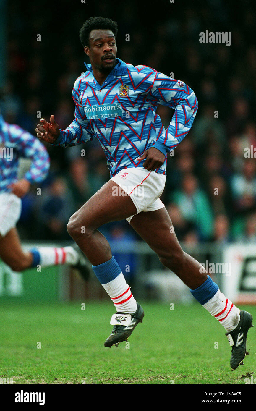 KEVIN FRANCIS STOCKPORT COUNTY FC 03 May 1994 Stock Photo Alamy