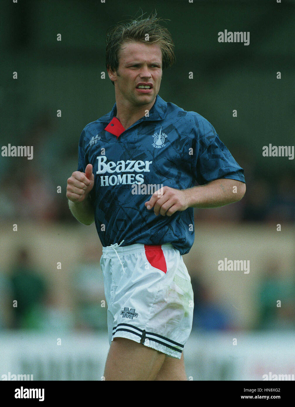 JOHN HUGHES FALKIRK FC 15 August 1994 Stock Photo - Alamy