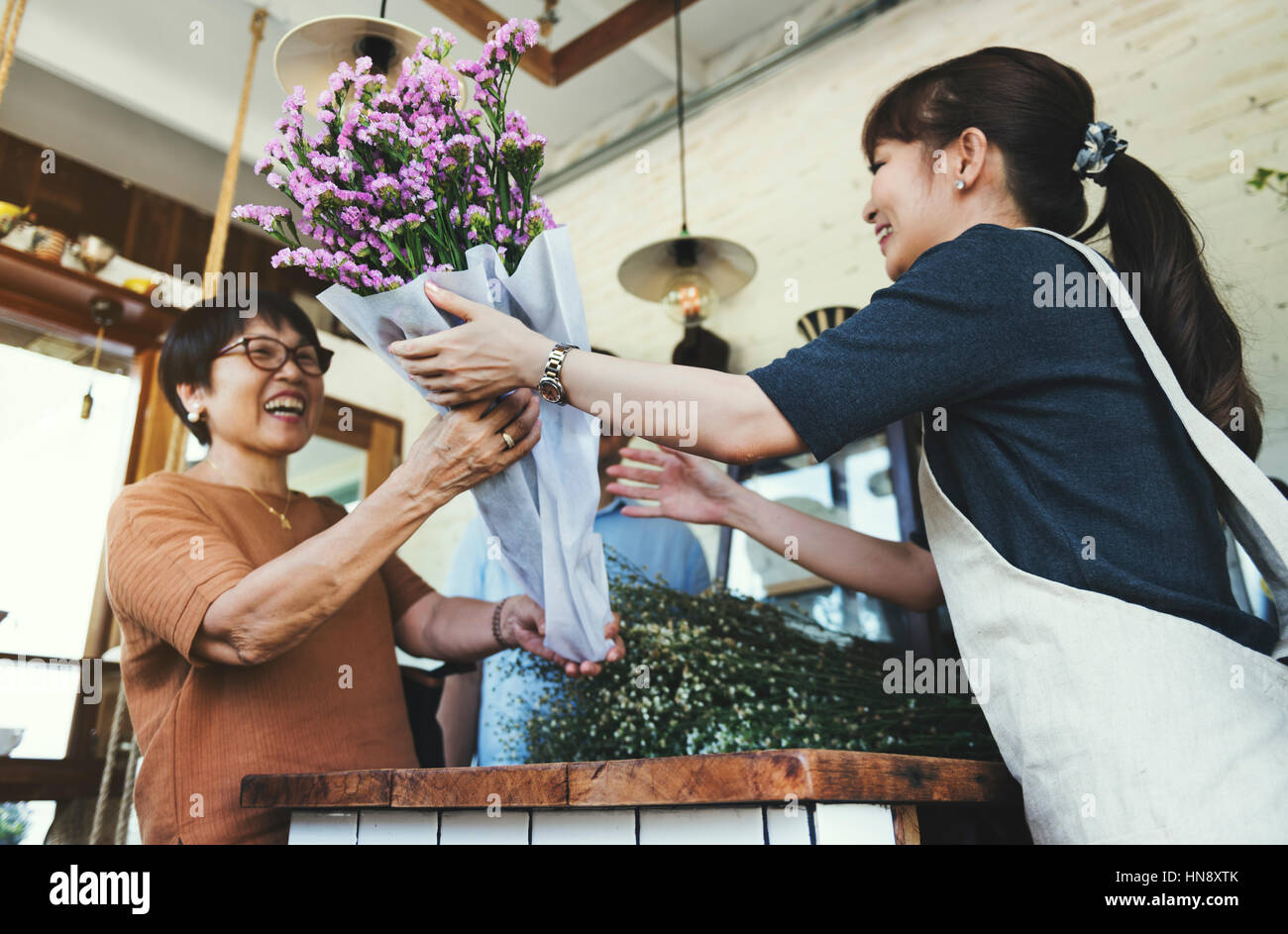 Flower Shop Store Florist Botany Bouquet Blooming Stock Photo Alamy