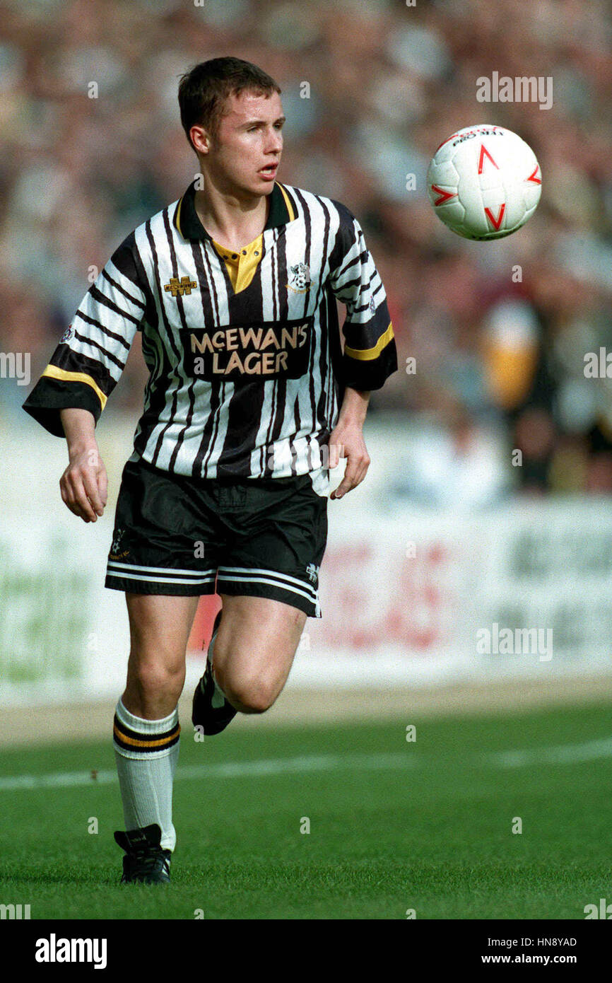 PAUL DEVLIN NOTTS COUNTY FC 31 March 1994 Stock Photo Alamy