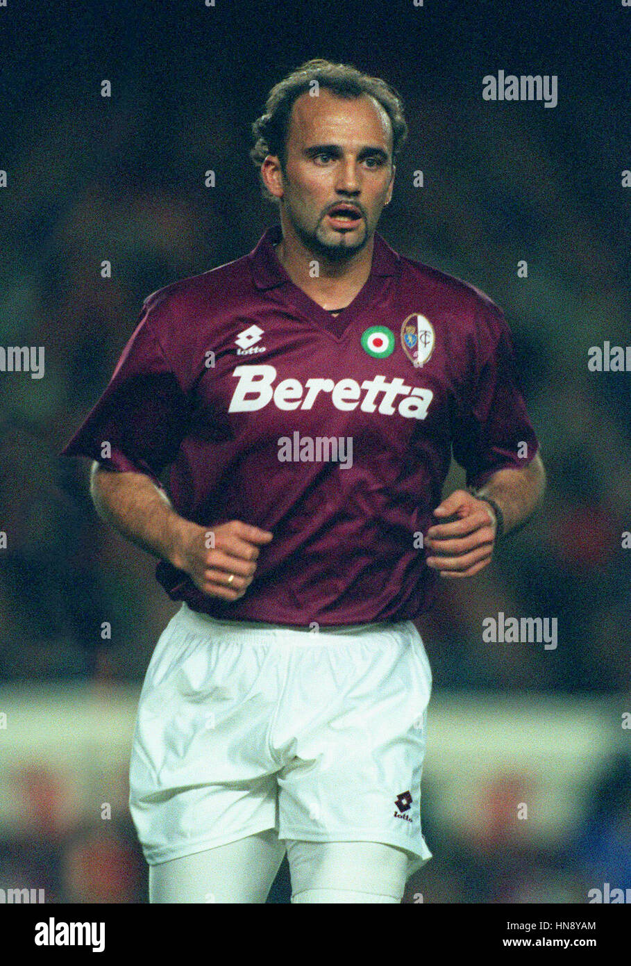 ENRICO ANNONI TORINO FC 25 March 1994 Stock Photo Alamy