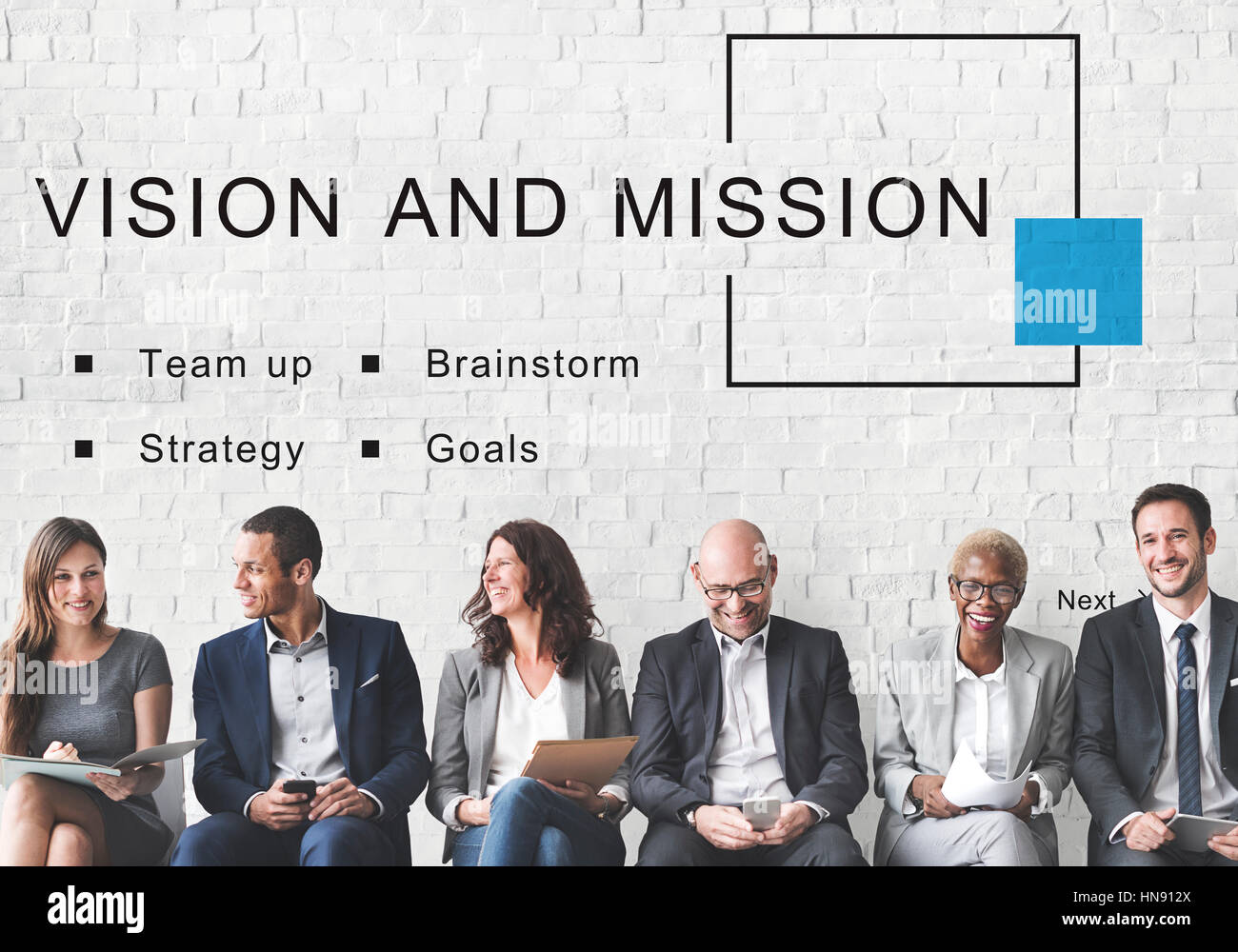 Vision And Mission Startup Strategy Goals Concept Stock Photo - Alamy