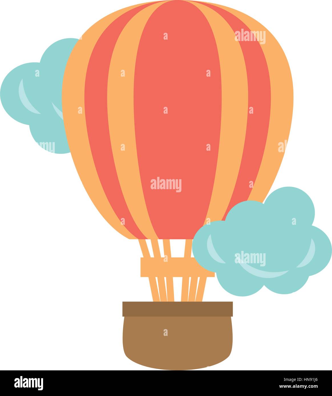 air balloon related icon image, vector illustration Stock Vector Image ...