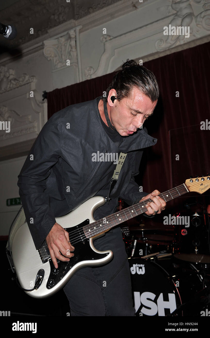 Bush - Vocalist Guitarist Gavin Rossdale Performing Live To Promote ...