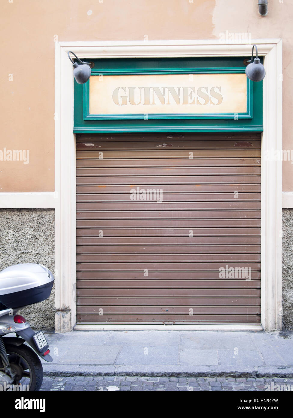 Dublin pub in Parma, Italy Stock Photo Alamy