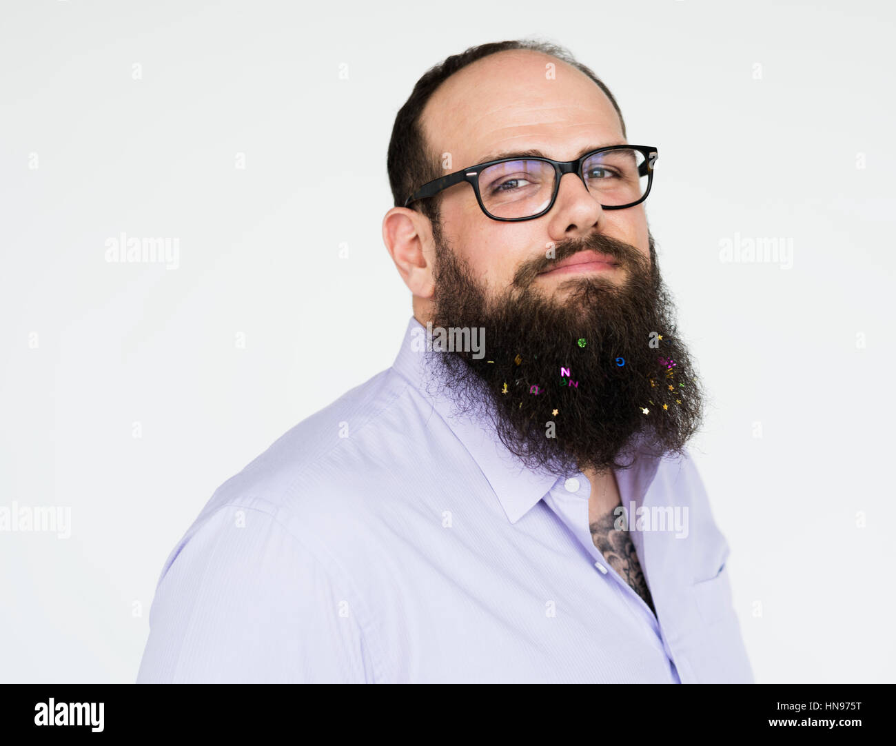 Studio People Shoot Portrait Isolated on White Stock Photo - Alamy